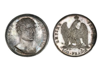 MONNAIES NAPOLÉONIENNES RÉPUBLIQUE de LIGURIE (1798-1805)

100 francs. 1807. Vassalo....
