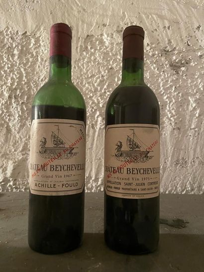 
2 Bles rouge - Chateau Beychevelle - 1973...