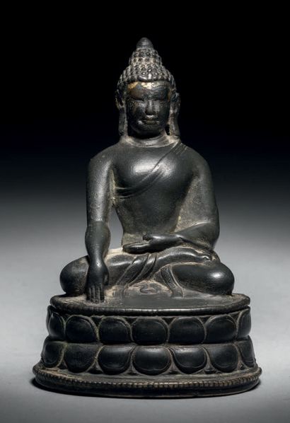 Bouddha assis, Tibet, c. 13e siècle H. 10...