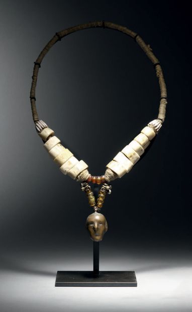Naga necklace, Northwest India or Burma
H....