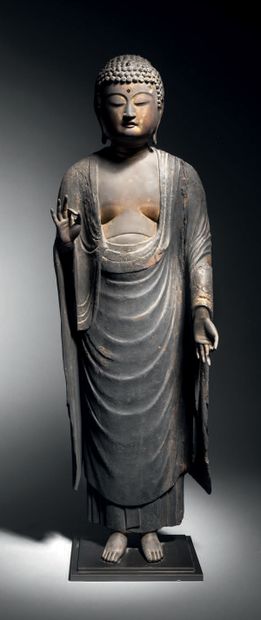 Bouddha Amida, Japon, période Kamakura (1185-1333)
H....