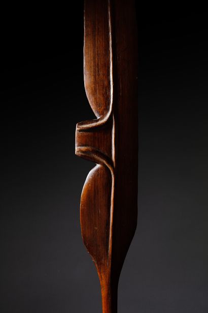 null CLUB, PENTECOST ISLAND, VANUATU
Wood
H. 135,5 cm

Provenance :
Collected by...