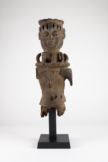 Statuette Yoruba, Bénin
Bois
H. 44 cm
