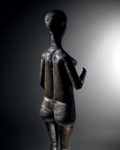 Philippe Hiquily (1925-2013) African Queen (The black goddess), 1953
Autogenous welded...