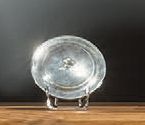 Georg JENSEN (1866-1935) Hammered silver box with conical body and notched lid with...