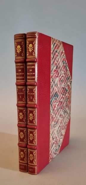 GESSNER (Salomon). Oeuvres, traduits de l'allemand. Zurich, Chez l'Auteur, 1777....