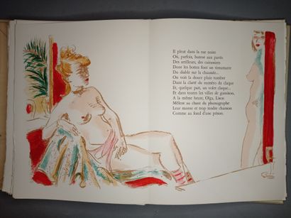 CARCO (Francis). Thirty poems of La Bohème and my heart. Paris, André Sauret, 1950....