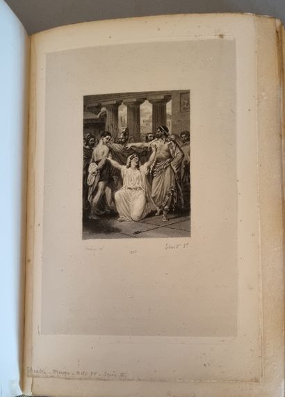 null DESENNE. Figures pour l'édition publiée à Paris chez Ménard et Desenne, 1826,...