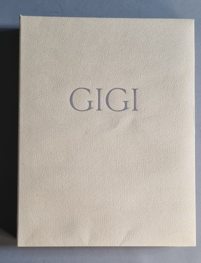 COLETTE. Gigi. Paris, Georges Guillot, 1948. In-4, en feuilles, couverture, chemise...