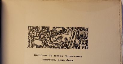WHITMANN (Walt). Six poems. New version by Léon Bazalgette. Paris, Les Éditions du...