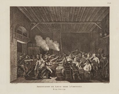 null RÉVOLUTION FRANÇAISE. — Collection complète des tableaux historiques de la Révolution...