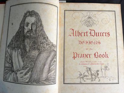 DÜRER (Albrecht). Albert Durers Design of the Prayer Book. Londres, Ackermann, 1er...