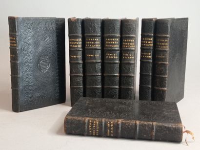 PASQUIER (Étienne). Les Lettres. Paris, Laurent Sonnius, 1619. 3 tomes en 6 volumes....