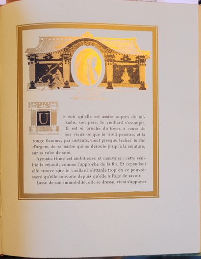 DOUCET (Jérôme). Princesses d'Or et d'Orient. Paris, Aux dépens de l'Auteur, 1922....