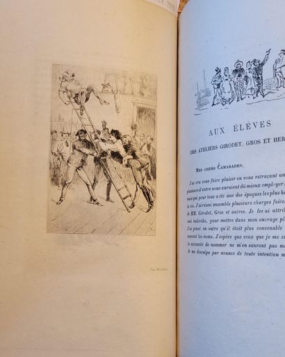 [LE NOBLE (Alexandre)]. La Rapinéide ou L'Atelier, burlesco-comic-tragic poem in...