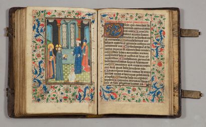 null MANUSCRIT - Book of Hours (for use in Rome)
In Latin, illuminated manuscript...