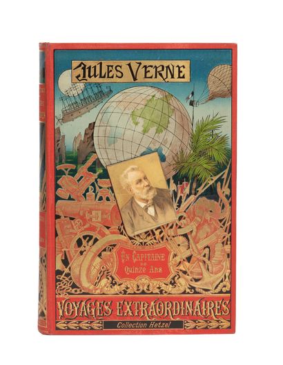 null A Captain of Fifteen by Jules Verne. Illustrations by Henri Meyer. Paris, Bibliothèque...
