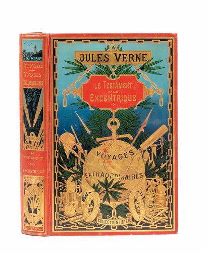 null The Testament of an Eccentric by Jules Verne. Illustrations by Georges Roux....