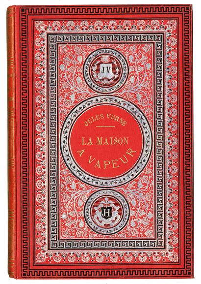 null La Maison à Vapeur par Jules Verne. Illustrations de Benett. Paris, Bibliothèque...