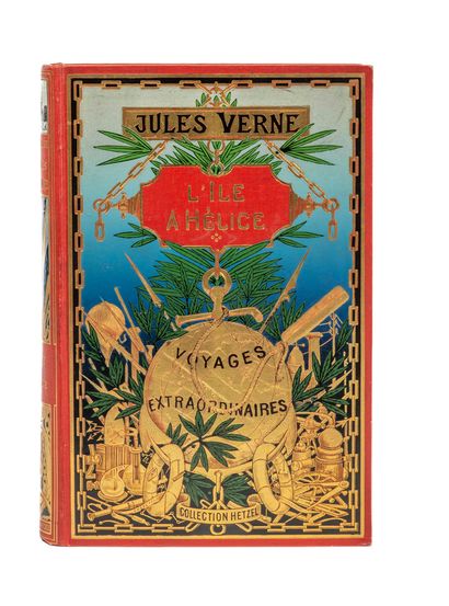 null L'Île à hélice par Jules Verne. Illustrations de L. Benett. Paris, Bibliothèque...