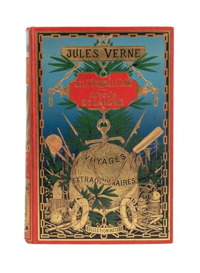 null De la Terre à la Lune / Autour de la Lune par Jules Verne. Illustrations par...