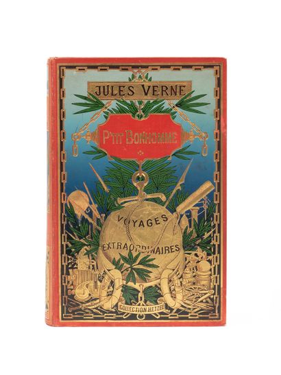 null P'tit Bonhomme by Jules Verne. Illustrations by Benett. Paris, Bibliothèque...