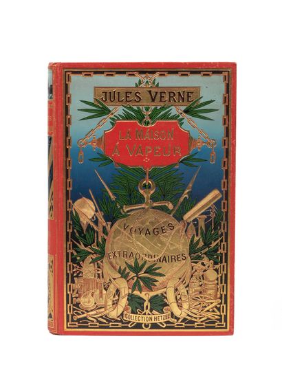 null La Maison à Vapeur par Jules Verne. Illustrations de Benett. Paris, Collection...