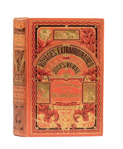 null L'Étonnante aventure de la mission Barsac par Jules Verne. Illustrations de...
