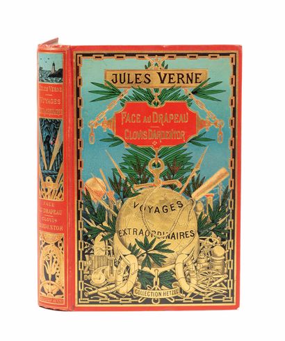 null Face au Drapeau / [Afrique] Clovis Dardentor par Jules Verne. Illustrations...