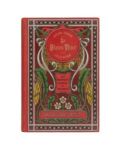 null Le Rayon vert par Jules Verne. Illustrations de Benett. Paris, Collection Hetzel,...