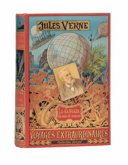 null The Jangada / 800 leagues on the Amazon by Jules Verne. Illustrations by Benett....