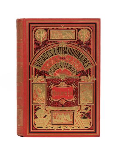 Nord contre Sud par Jules Verne. Illustrations...