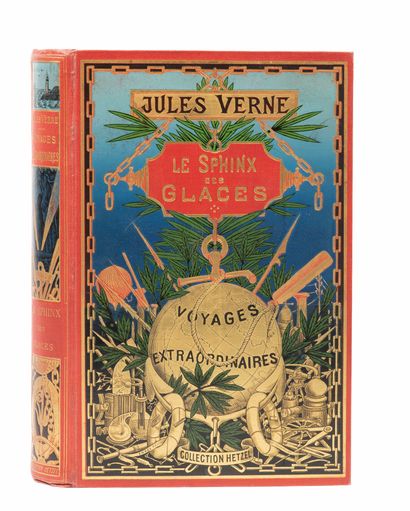 null Le Sphinx des Glaces par Jules Verne. Illustrations de Georges Roux. Paris,...
