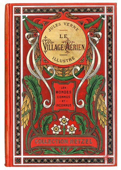 null Le Village aérien par Jules Verne. Illustrations de George Roux. Paris, Collection...