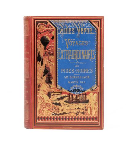 null Les Indes-Noires / Le Chancellor / Martin Paz par Jules Verne.. Illustrations...