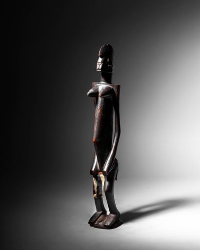 null Statue Bambara, Mali
Bois
H. 55 cm

Provenance d'après le certificat de la Galerie...