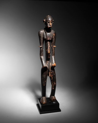 null Statue Senoufo, Côte d'Ivoire
Bois
H. 61 cm

Provenance :
- Collection Rime,...