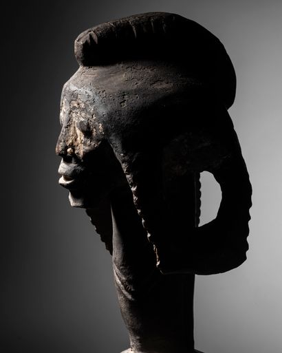 null Mumuye statue, Nigeria
Wood
H. 93 cm

Provenance :
- Reportedly acquired from...