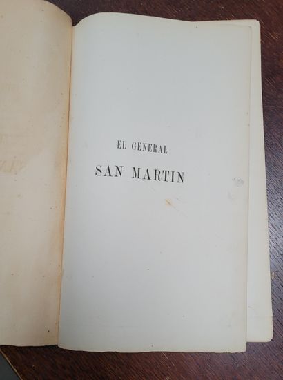 null ARGENTINE. - SAN MARTIN (Général). - El General San Martin. Buenos Aires, Imprenta...