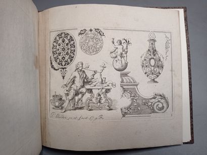null BOURDON (Pierre). Book one. Essays of engraving. Where one sees beautiful outlines...