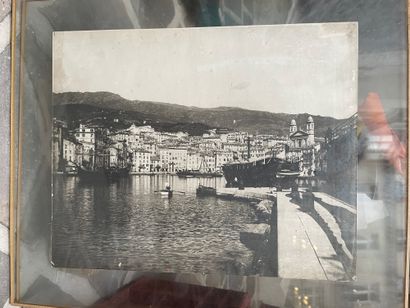 null Set of six framed photographs
Representing views of the South of France
Some...