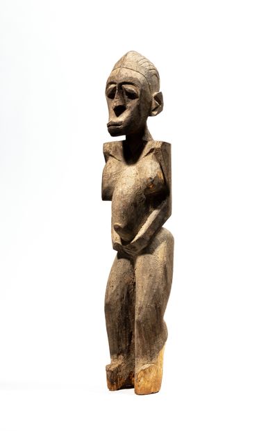 Statue Lobi, Burkina Faso
Bois
H. 67 cm
Remarquable...