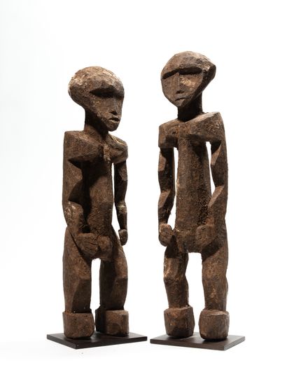 Couple de statues Karaboro, Burkina Faso
Bois
H....