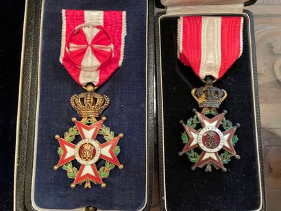 null Ensemble de huit décorations monégasques
Ordre de Saint Charles, Médailles de...
