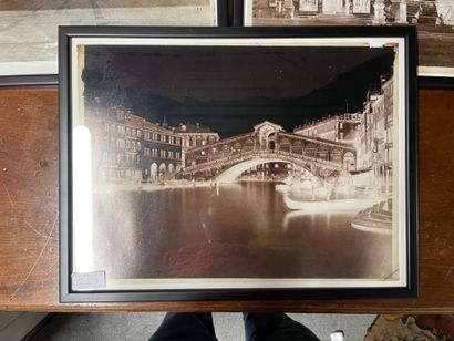 Léon GERARD (1817-1896) Vue du Rialto, Venise
Tirage d'après l'original
Signé
32...