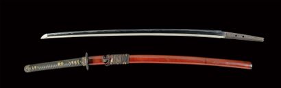 null Koto Katana - Epoque MUROMACHI (1333-1573)

Non signé (mumei)
Lame (sugata)...