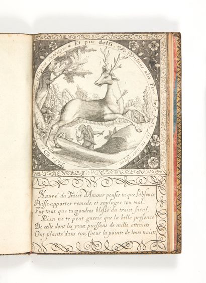 [PASSE, Crispin de] Théâtre d'amour [Anvers, vers 1606]
RARE ET BEAU LIVRE D'EMBLÈMES...