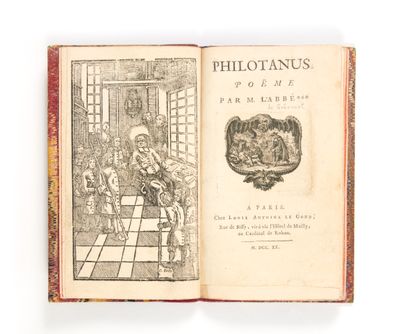 [GRÉCOURT, Jean-Baptiste-Joseph Willart de] Philotanus. Poëme par M. l'abbé ***
Paris,...