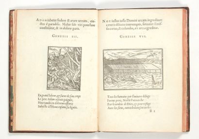 HOLBEIN, Hans Icones historiarum Veteris Testamenti, ad vivum expressæ, extremáque...