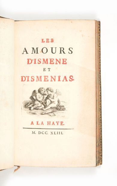 [EUSTATHE MACREMBOLITE]. BEAUCHAMPS, Pierre-François Godard de Les Amours d'Ismène...